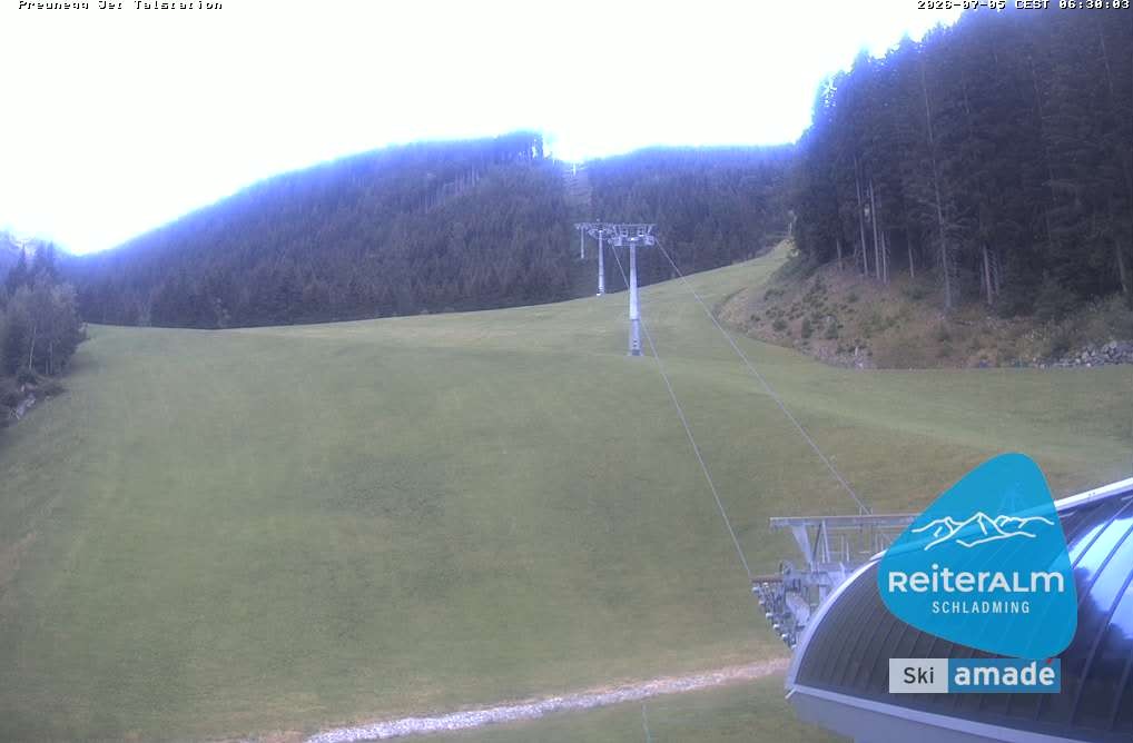Archiv Foto Webcam Reiteralm - Talstation Preunegg