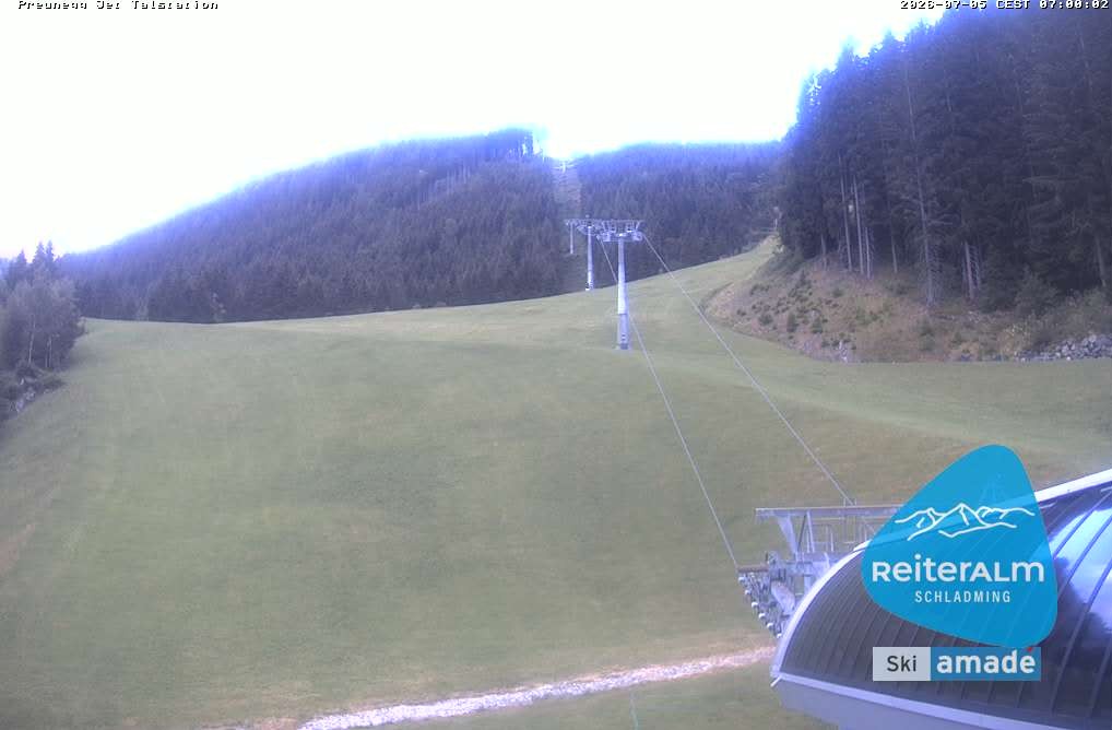 Archiv Foto Webcam Reiteralm - Talstation Preunegg