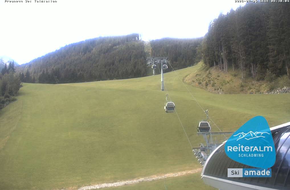 Archiv Foto Webcam Reiteralm - Talstation Preunegg