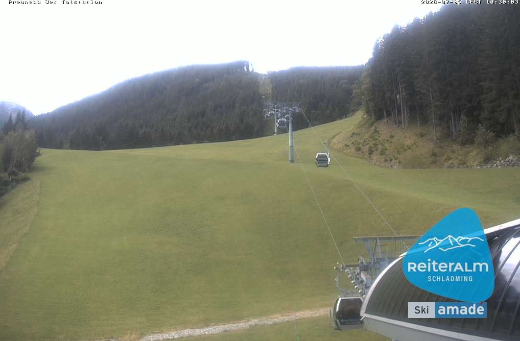 Archiv Foto Webcam Reiteralm - Talstation Preunegg