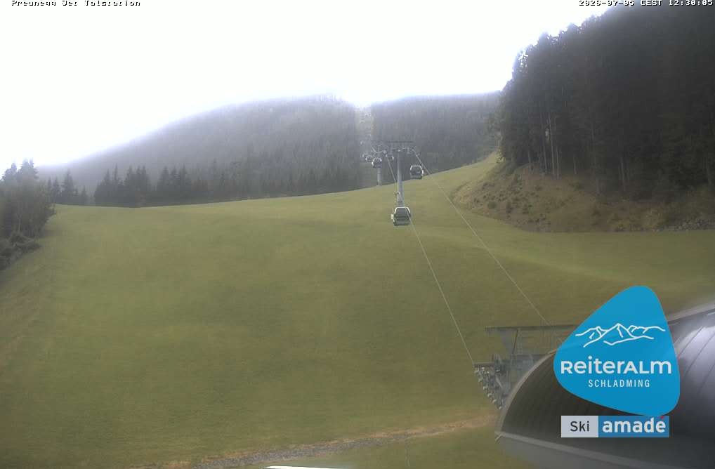 Archiv Foto Webcam Reiteralm - Talstation Preunegg