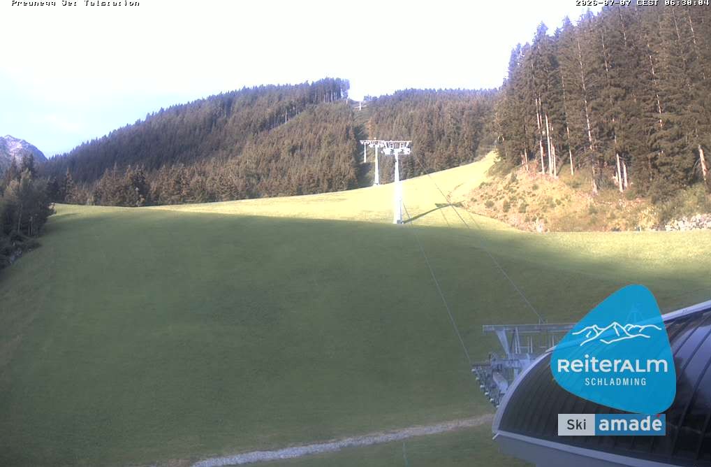 Archiv Foto Webcam Reiteralm - Talstation Preunegg