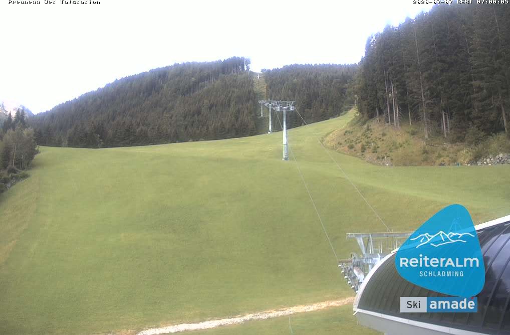 Archiv Foto Webcam Reiteralm - Talstation Preunegg