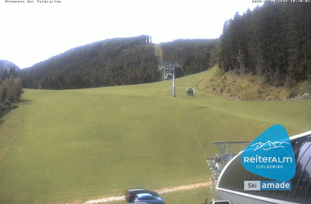 Archiv Foto Webcam Reiteralm - Talstation Preunegg