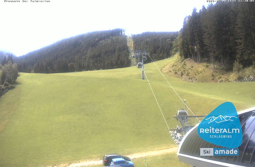 Archiv Foto Webcam Reiteralm - Talstation Preunegg
