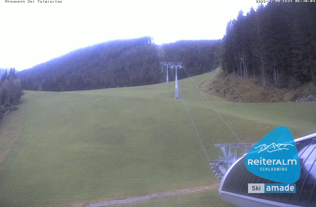Archiv Foto Webcam Reiteralm - Talstation Preunegg