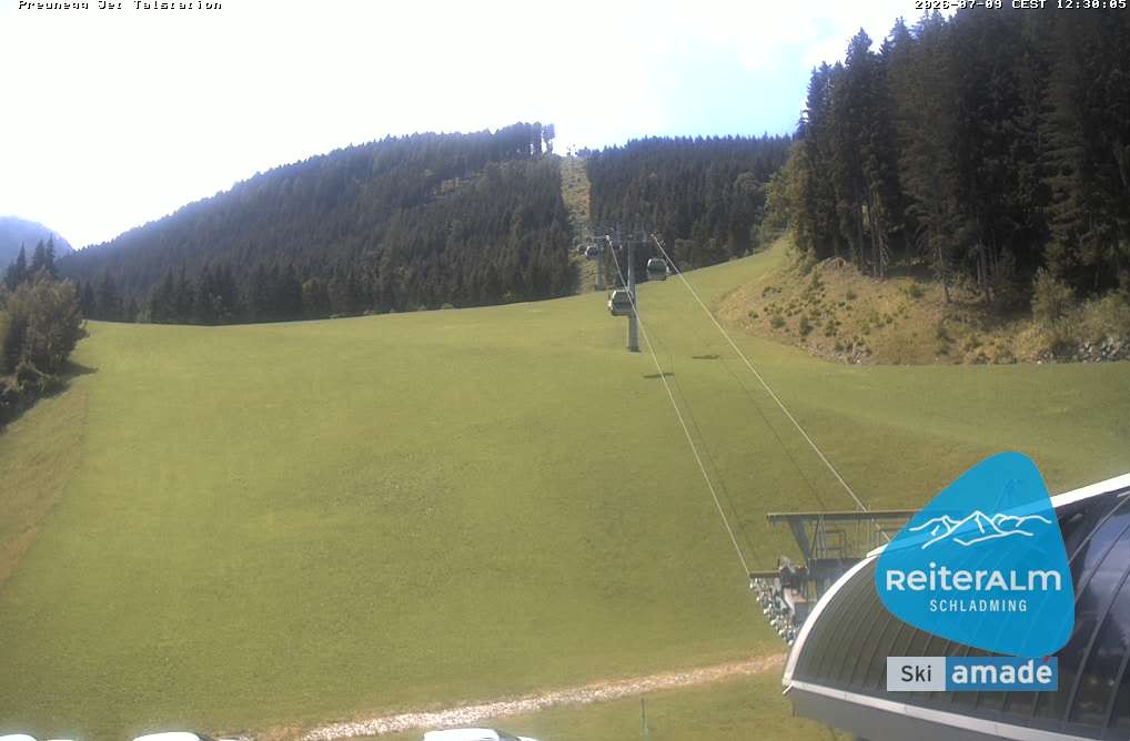 Archiv Foto Webcam Reiteralm - Talstation Preunegg