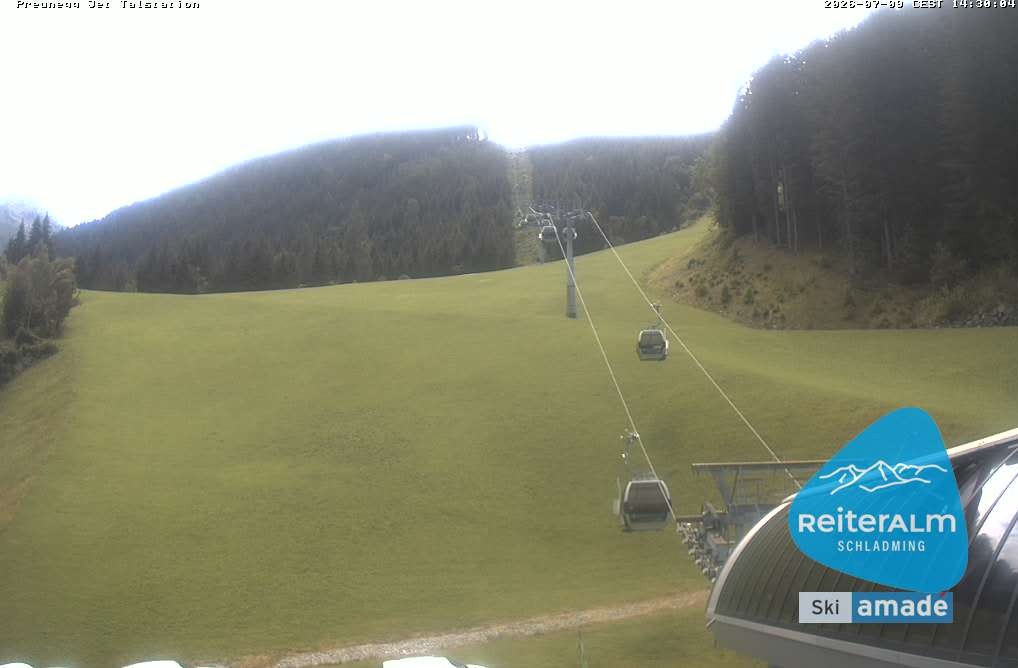 Archiv Foto Webcam Reiteralm - Talstation Preunegg