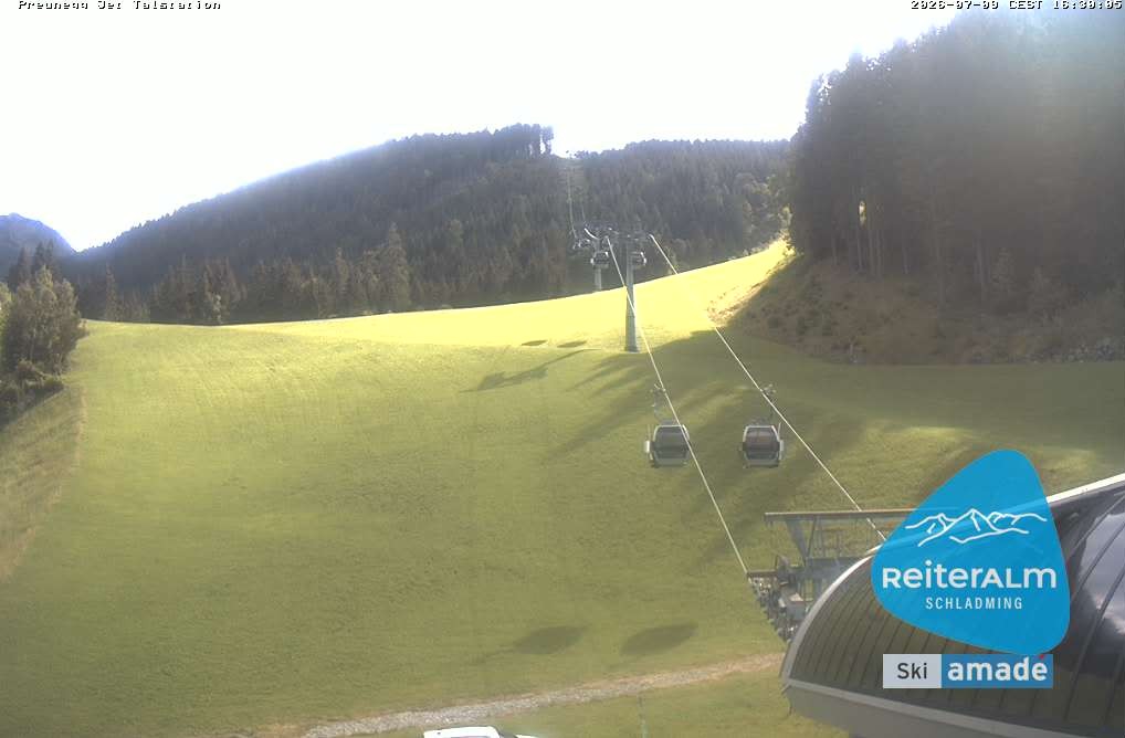 Archiv Foto Webcam Reiteralm - Talstation Preunegg