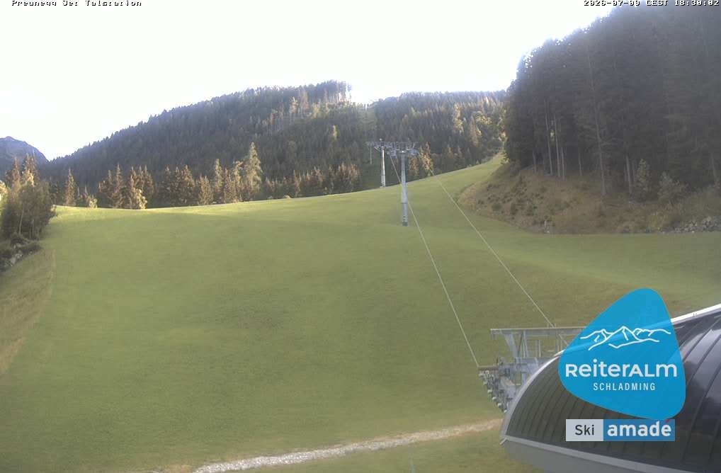 Archiv Foto Webcam Reiteralm - Talstation Preunegg