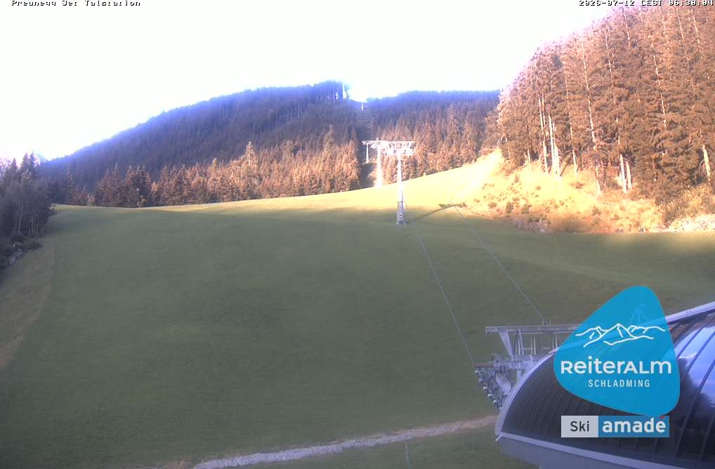 Archiv Foto Webcam Reiteralm - Talstation Preunegg