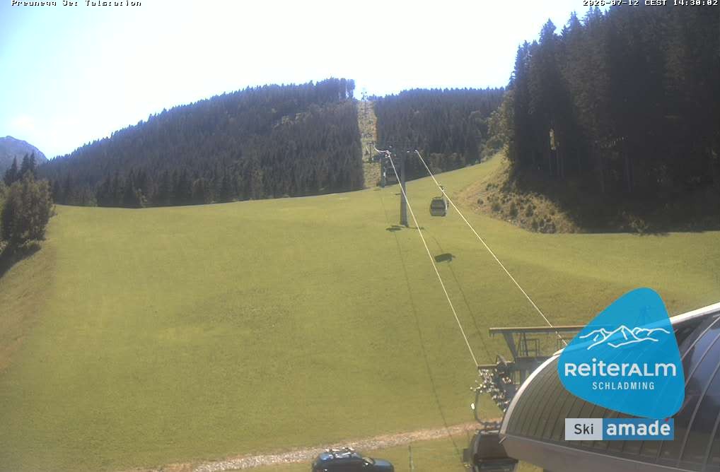 Archiv Foto Webcam Reiteralm - Talstation Preunegg