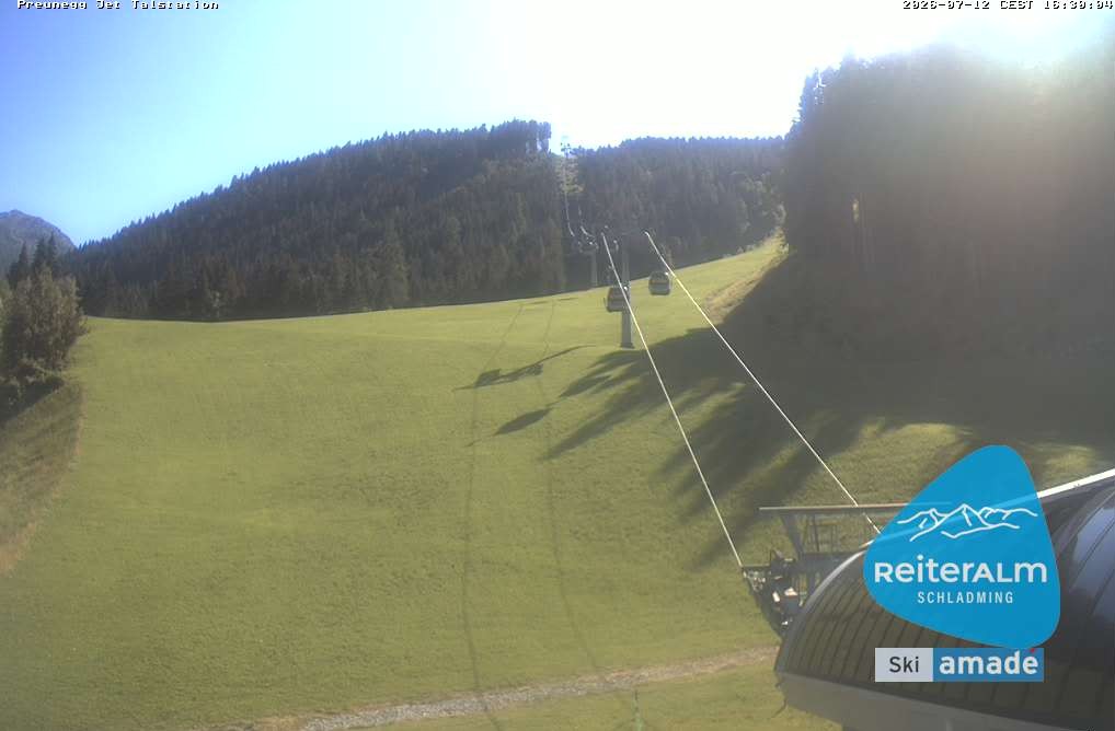Archiv Foto Webcam Reiteralm - Talstation Preunegg
