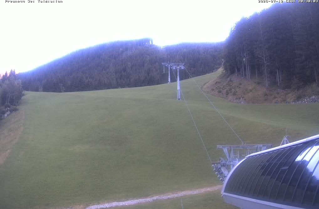 Archived image Webcam Reiteralm: Preunegg Jet Base Station