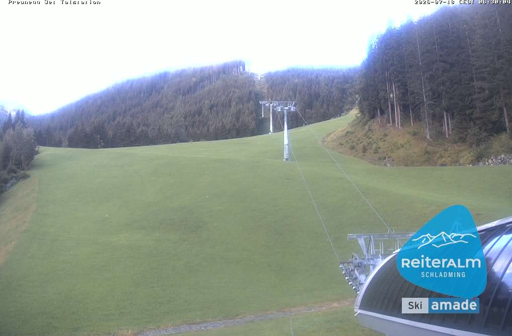 Archiv Foto Webcam Reiteralm - Talstation Preunegg