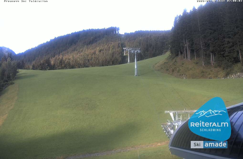 Archiv Foto Webcam Reiteralm - Talstation Preunegg