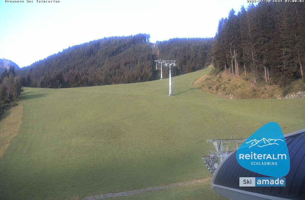Archiv Foto Webcam Reiteralm - Talstation Preunegg