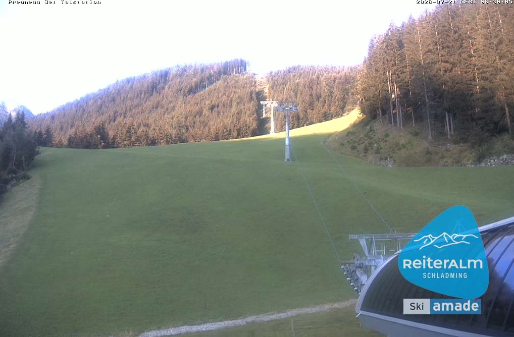 Archiv Foto Webcam Reiteralm - Talstation Preunegg