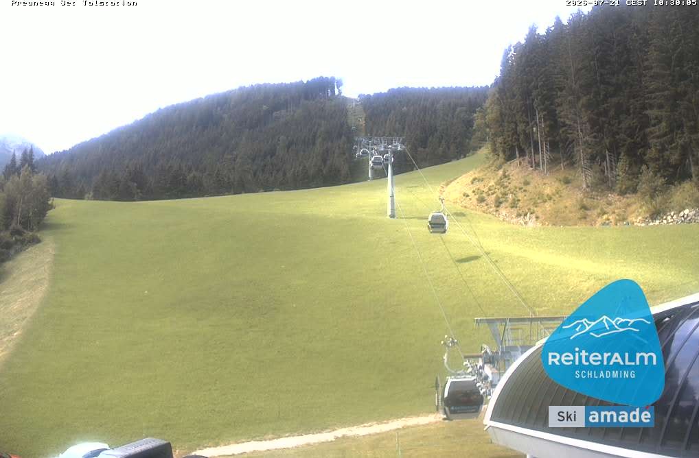Archiv Foto Webcam Reiteralm - Talstation Preunegg