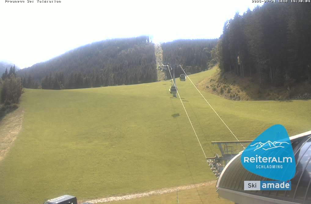 Archiv Foto Webcam Reiteralm - Talstation Preunegg