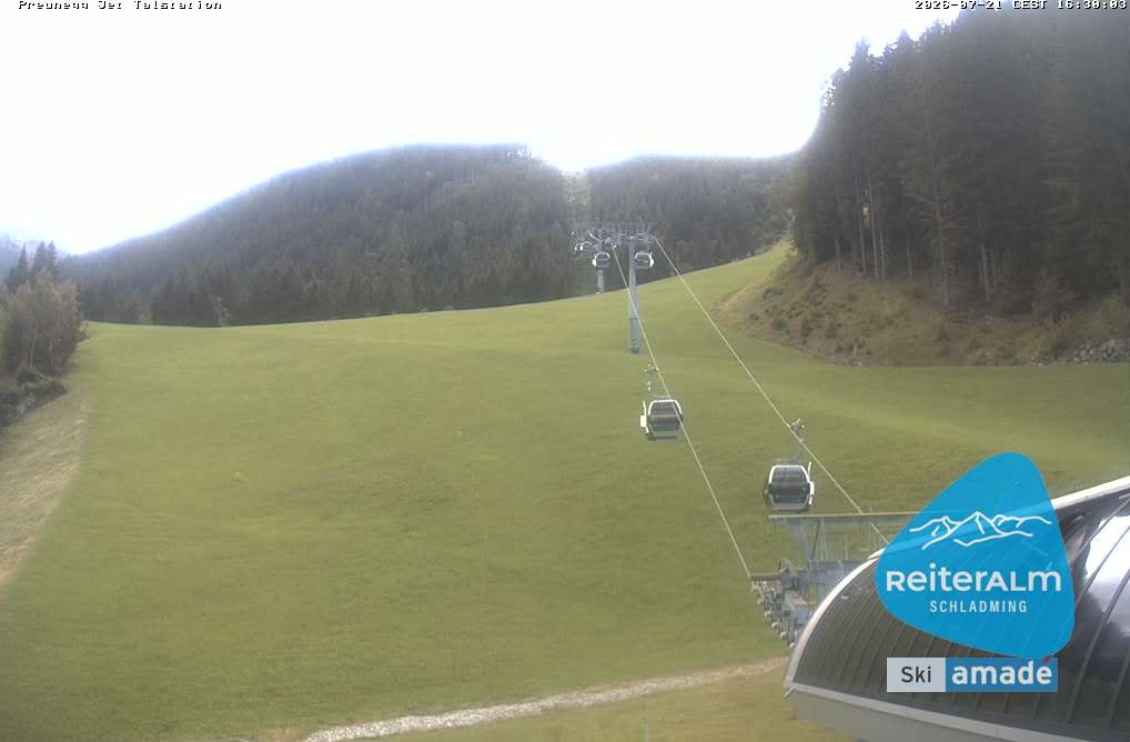 Archiv Foto Webcam Reiteralm - Talstation Preunegg