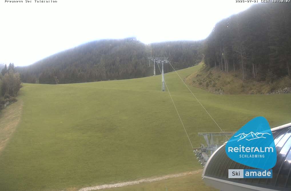 Archiv Foto Webcam Reiteralm - Talstation Preunegg
