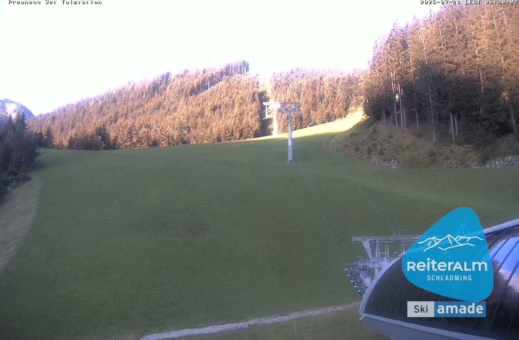 Archiv Foto Webcam Reiteralm - Talstation Preunegg