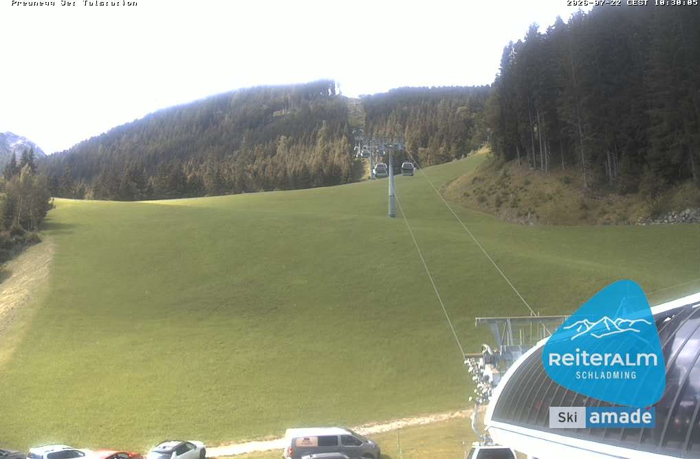 Archiv Foto Webcam Reiteralm - Talstation Preunegg