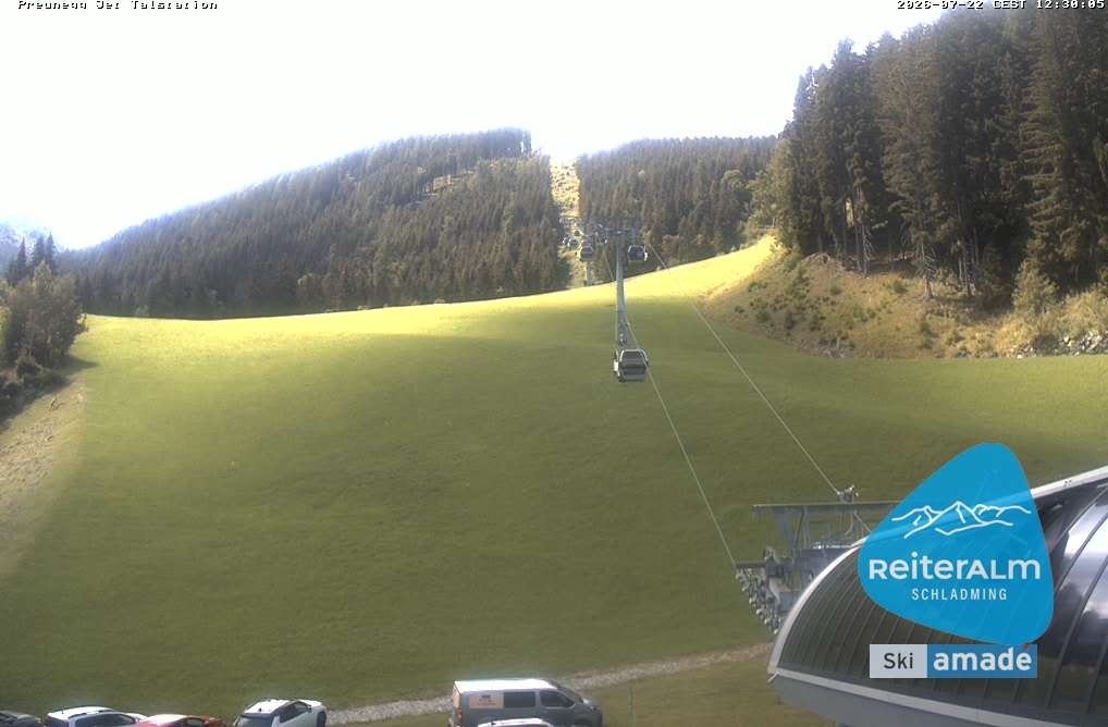 Archiv Foto Webcam Reiteralm - Talstation Preunegg