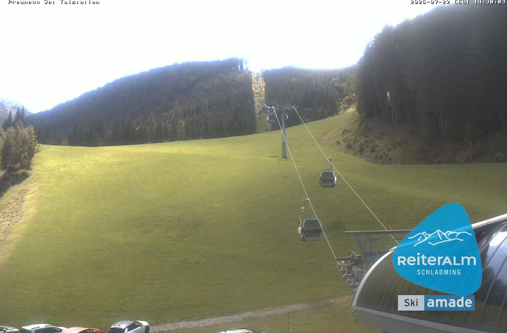 Archiv Foto Webcam Reiteralm - Talstation Preunegg
