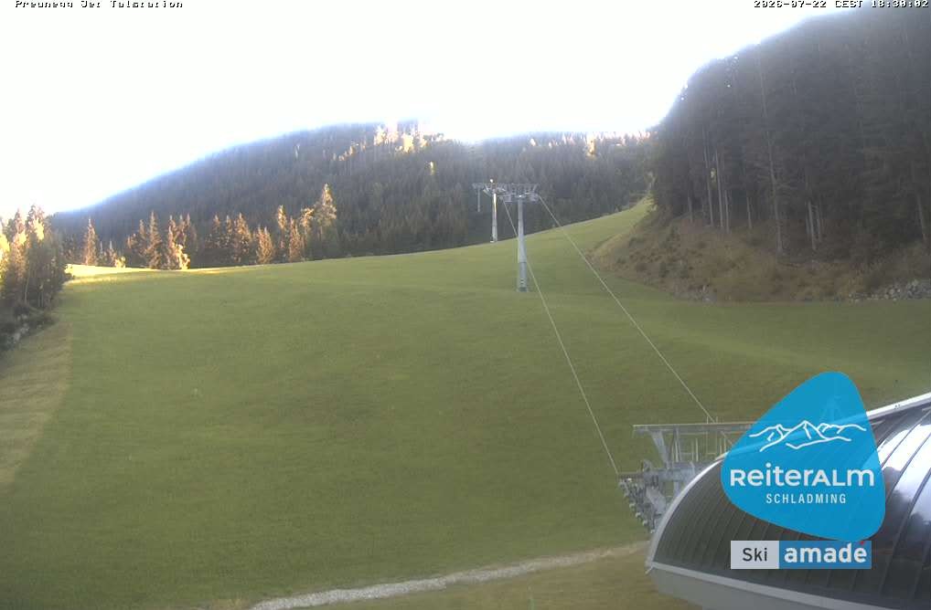 Archiv Foto Webcam Reiteralm - Talstation Preunegg