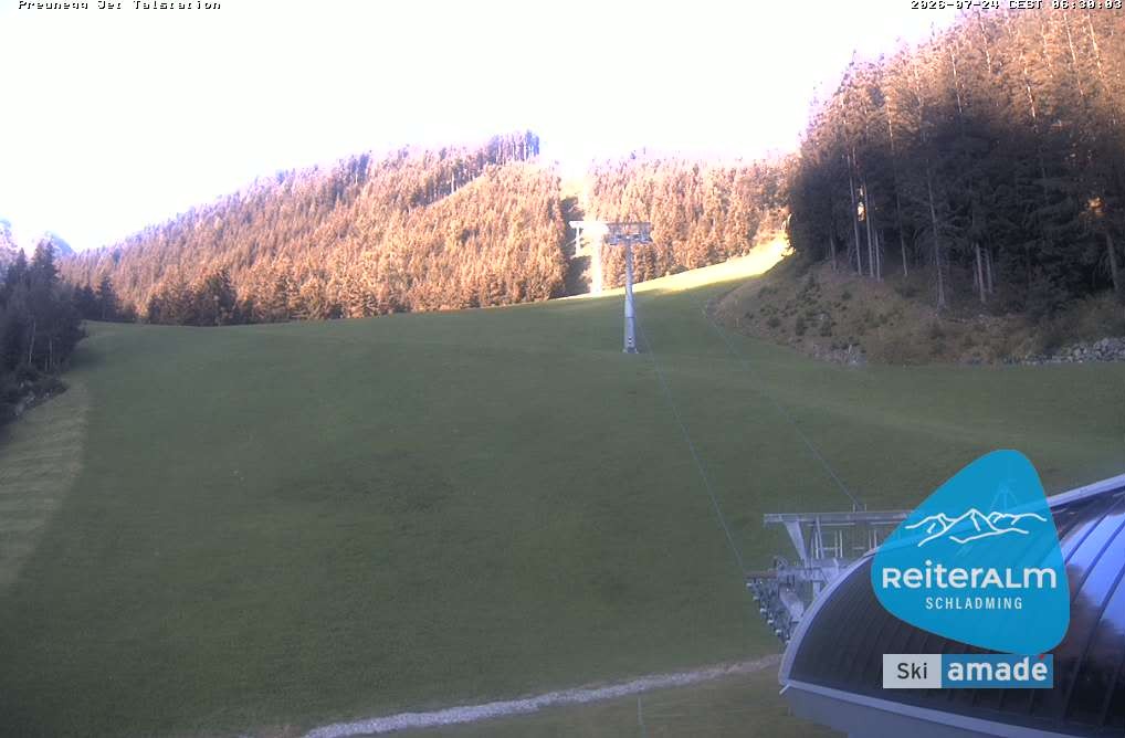 Archiv Foto Webcam Reiteralm - Talstation Preunegg