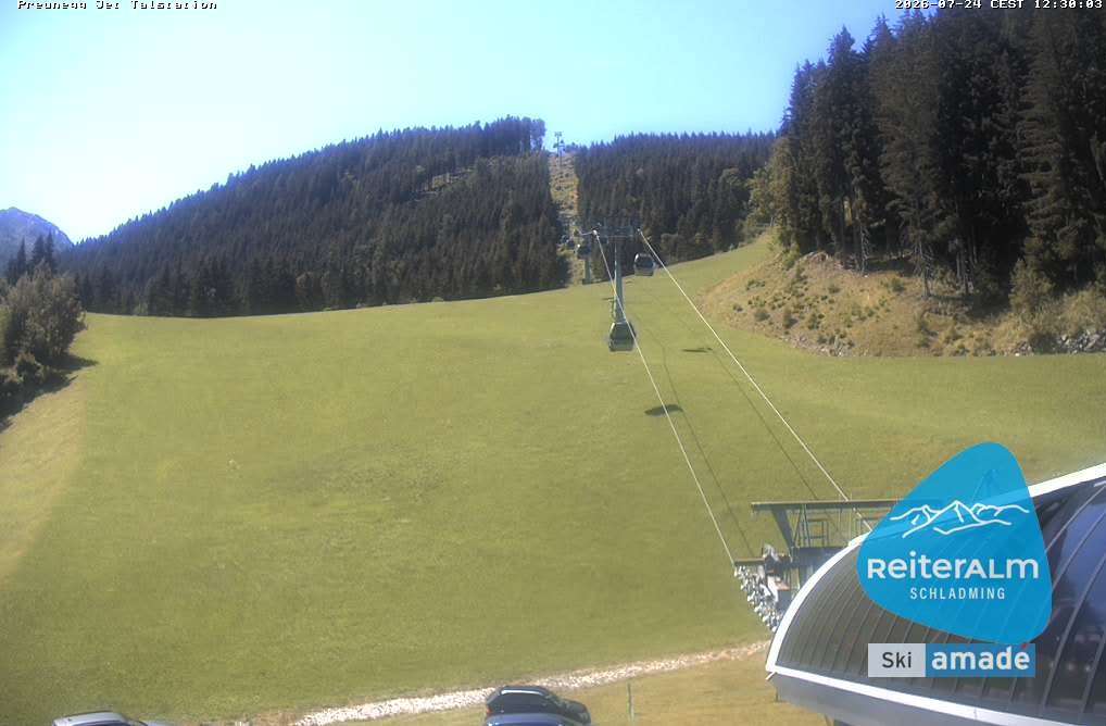 Archiv Foto Webcam Reiteralm - Talstation Preunegg