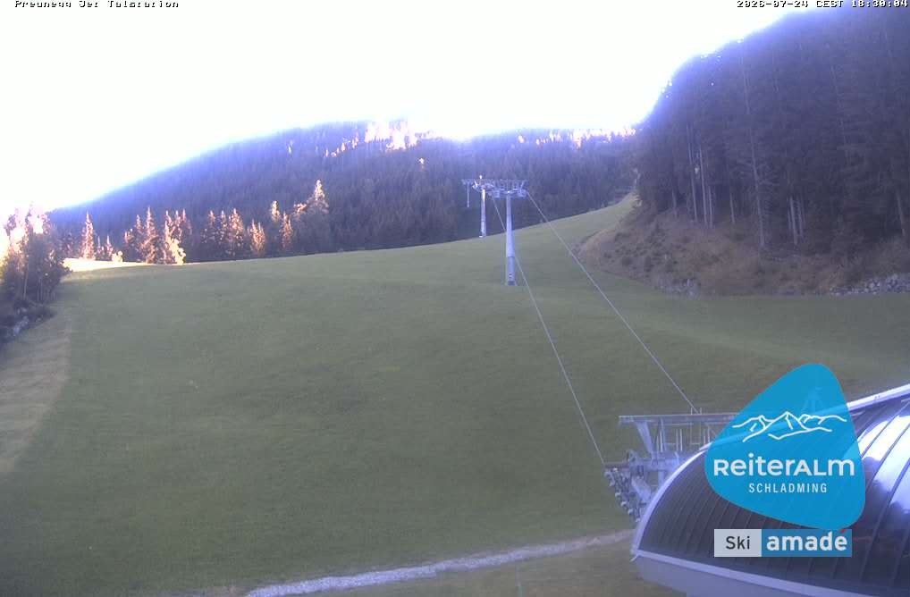 Archiv Foto Webcam Reiteralm - Talstation Preunegg