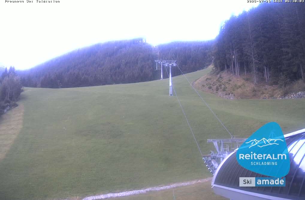 Archiv Foto Webcam Reiteralm - Talstation Preunegg