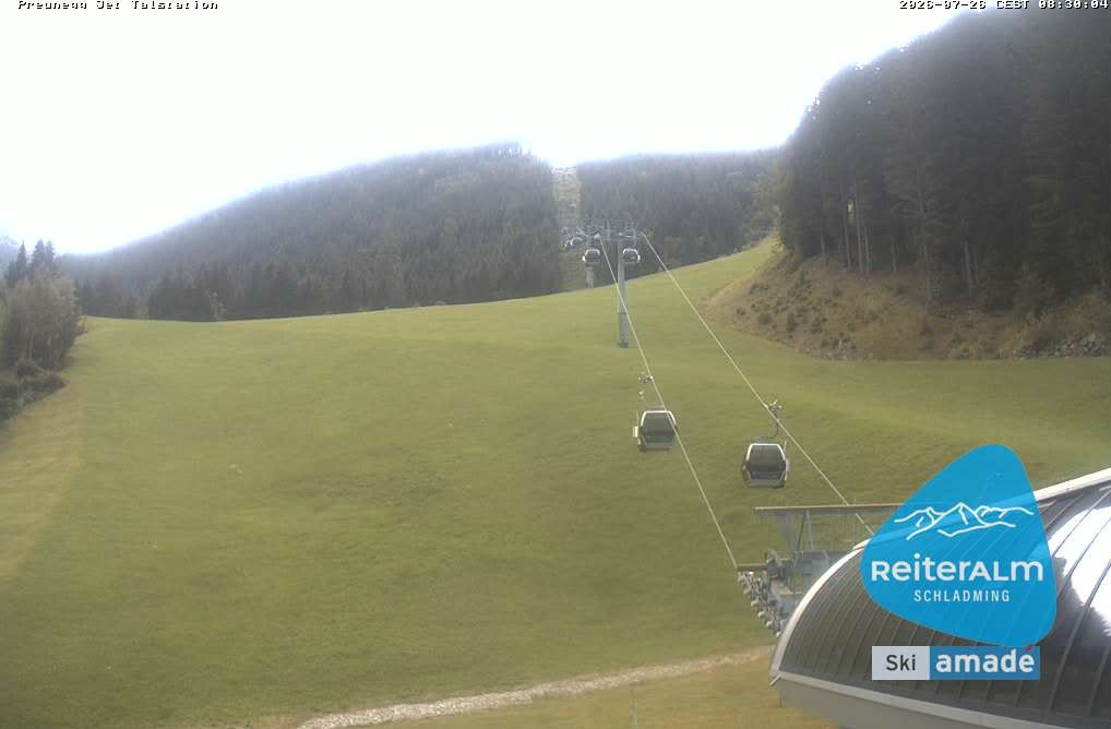 Archiv Foto Webcam Reiteralm - Talstation Preunegg