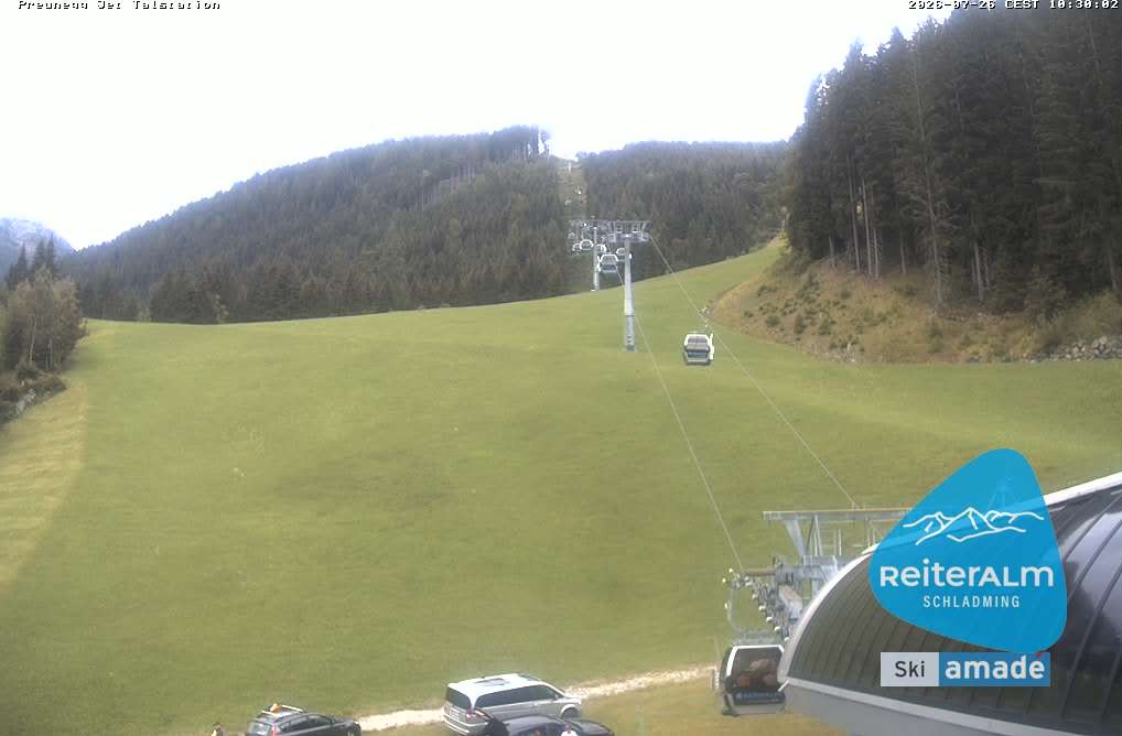Archiv Foto Webcam Reiteralm - Talstation Preunegg