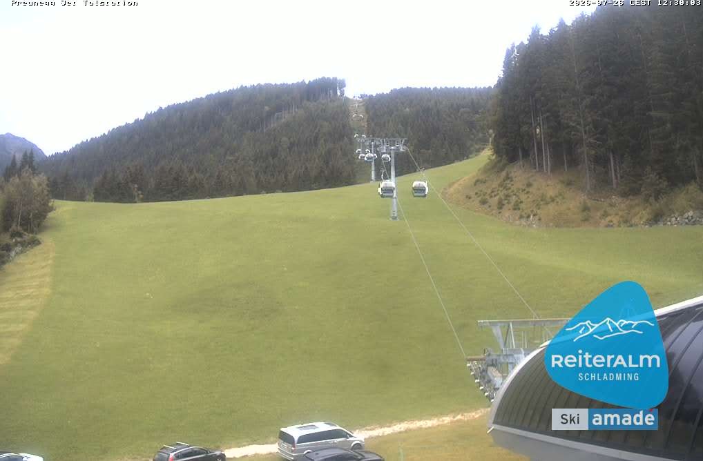 Archiv Foto Webcam Reiteralm - Talstation Preunegg