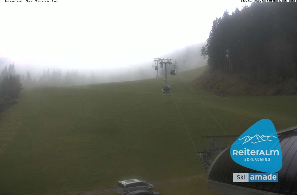 Archiv Foto Webcam Reiteralm - Talstation Preunegg