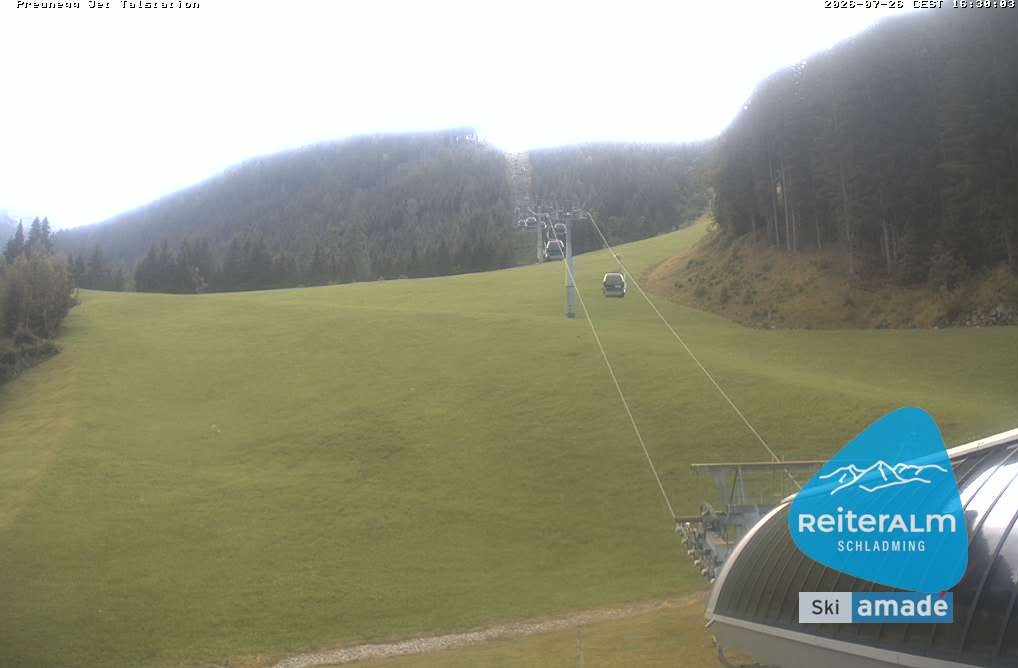 Archiv Foto Webcam Reiteralm - Talstation Preunegg