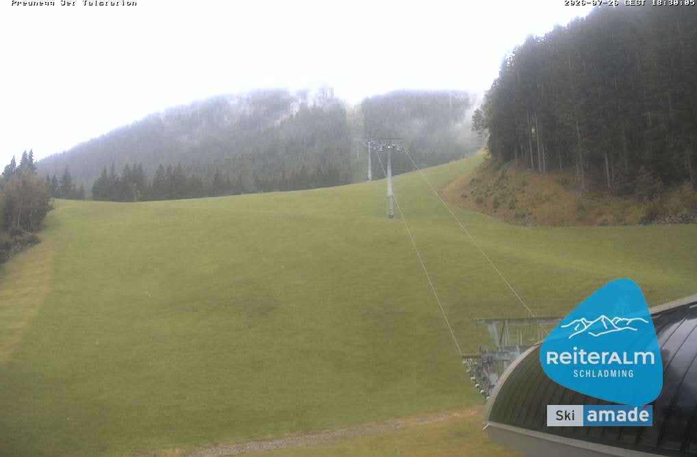 Archiv Foto Webcam Reiteralm - Talstation Preunegg