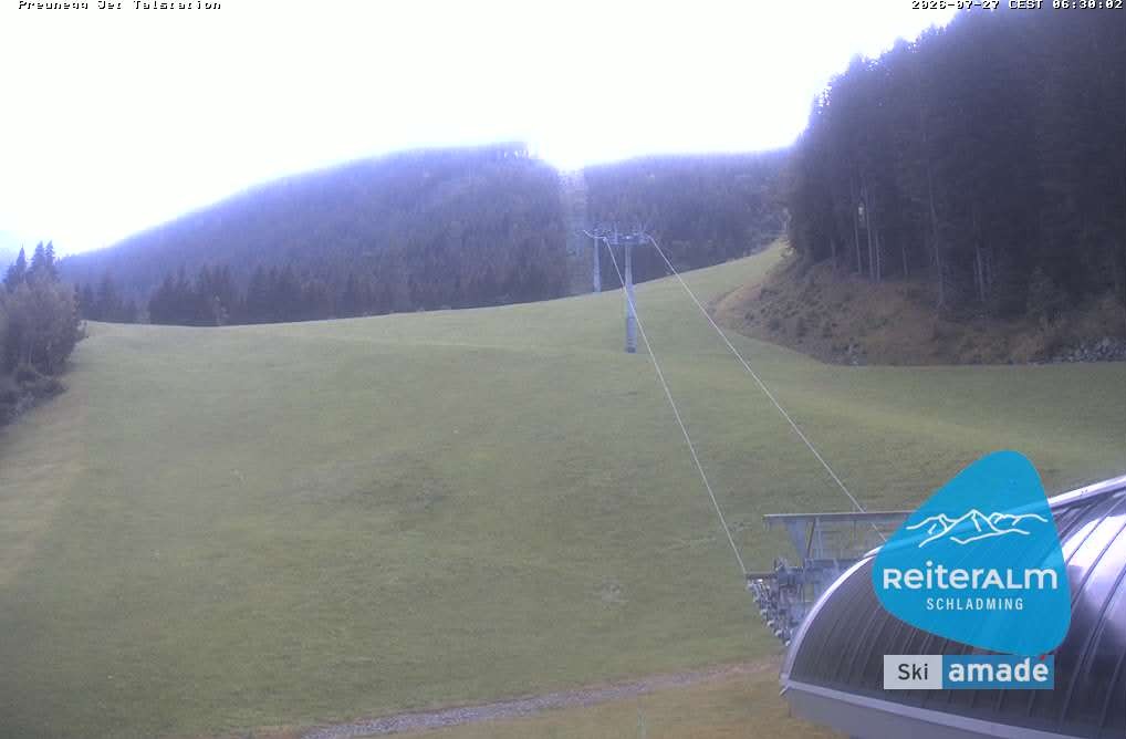 Archiv Foto Webcam Reiteralm - Talstation Preunegg
