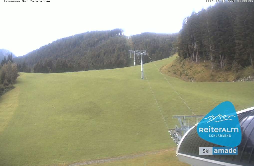 Archiv Foto Webcam Reiteralm - Talstation Preunegg