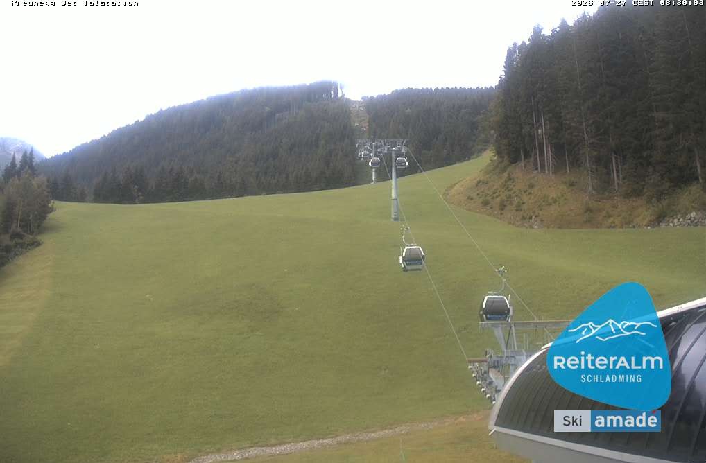 Archiv Foto Webcam Reiteralm - Talstation Preunegg