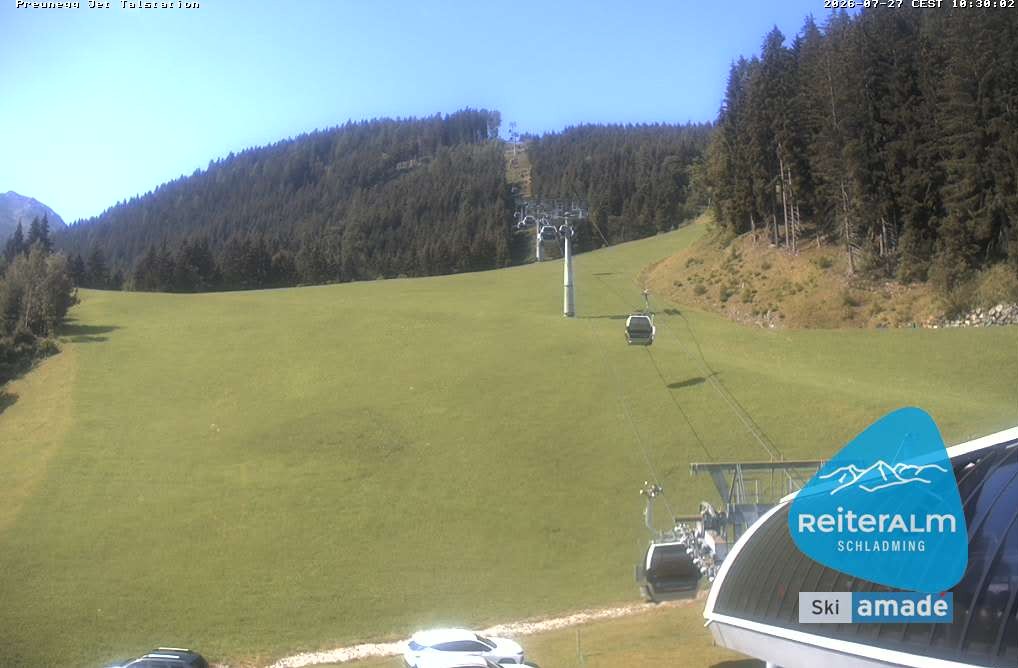 Archiv Foto Webcam Reiteralm - Talstation Preunegg