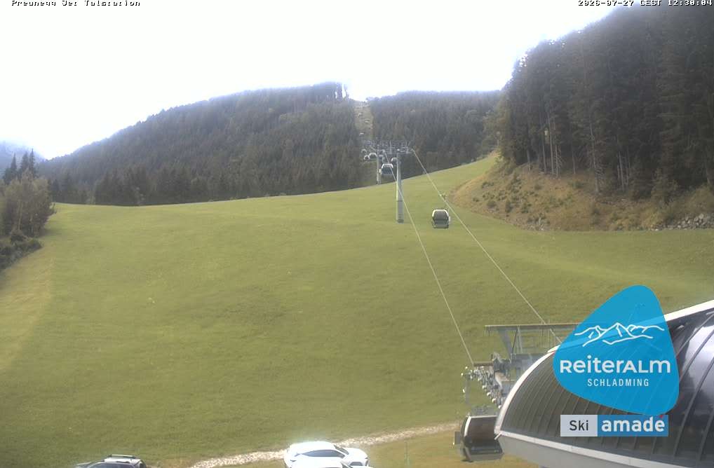 Archiv Foto Webcam Reiteralm - Talstation Preunegg