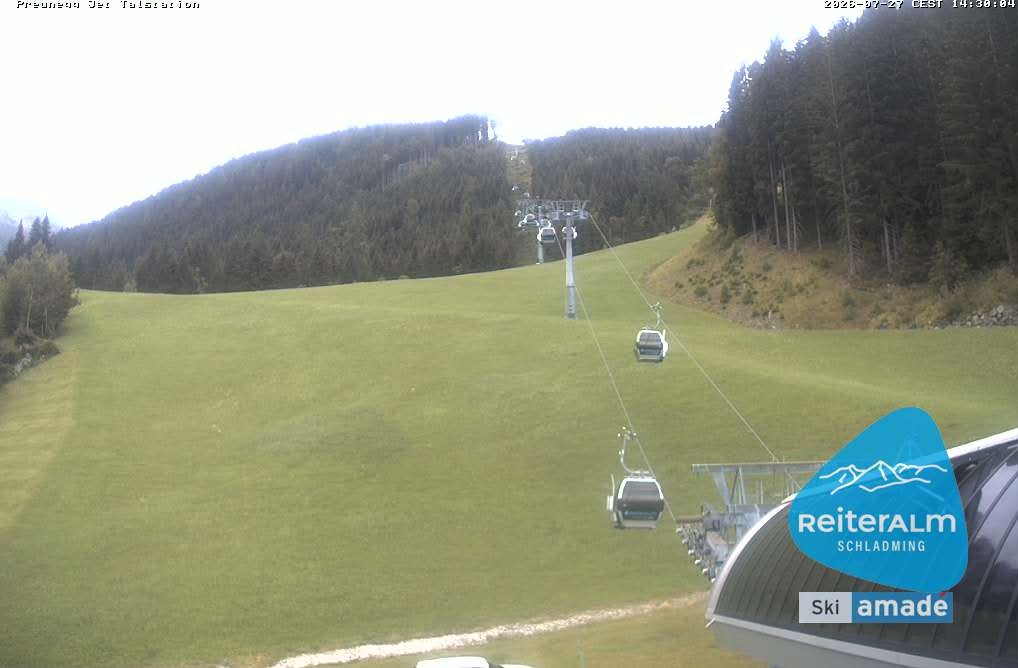 Archiv Foto Webcam Reiteralm - Talstation Preunegg