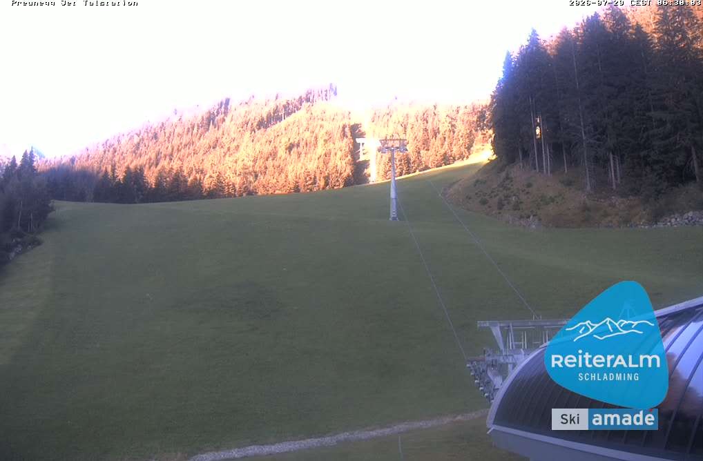 Archiv Foto Webcam Reiteralm - Talstation Preunegg