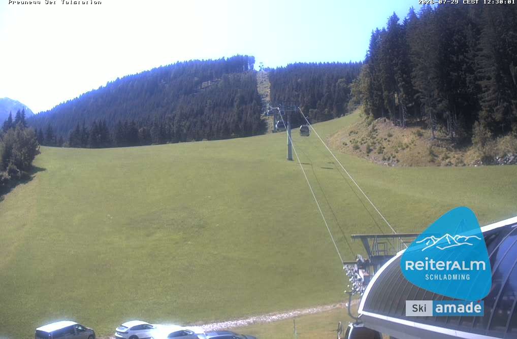 Archiv Foto Webcam Reiteralm - Talstation Preunegg