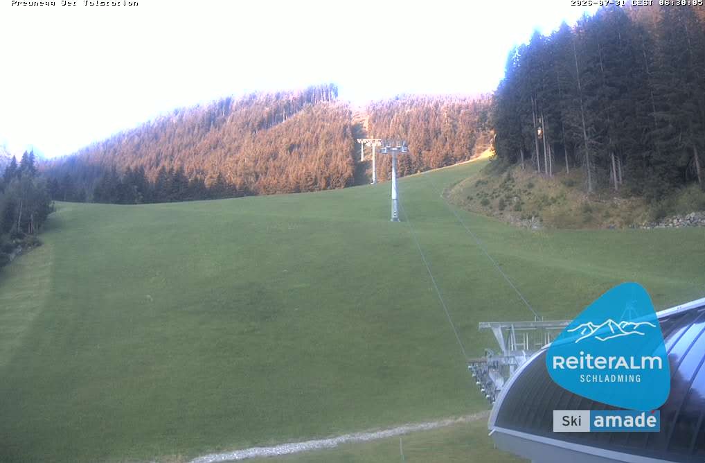 Archiv Foto Webcam Reiteralm - Talstation Preunegg